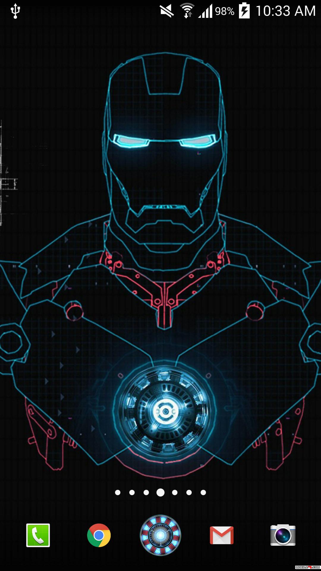 Detail Iron Man Themes For Android Nomer 13