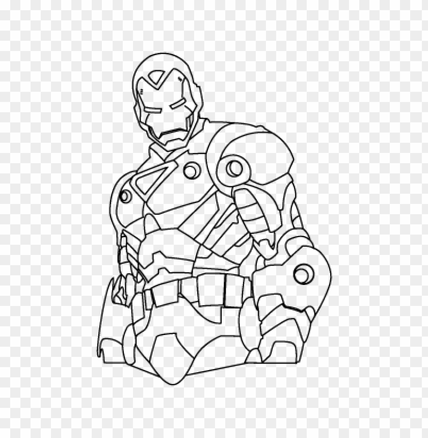 Detail Iron Man Vector Png Nomer 14