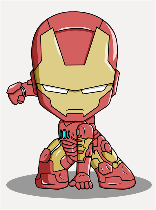 Detail Iron Man Vector Png Nomer 35