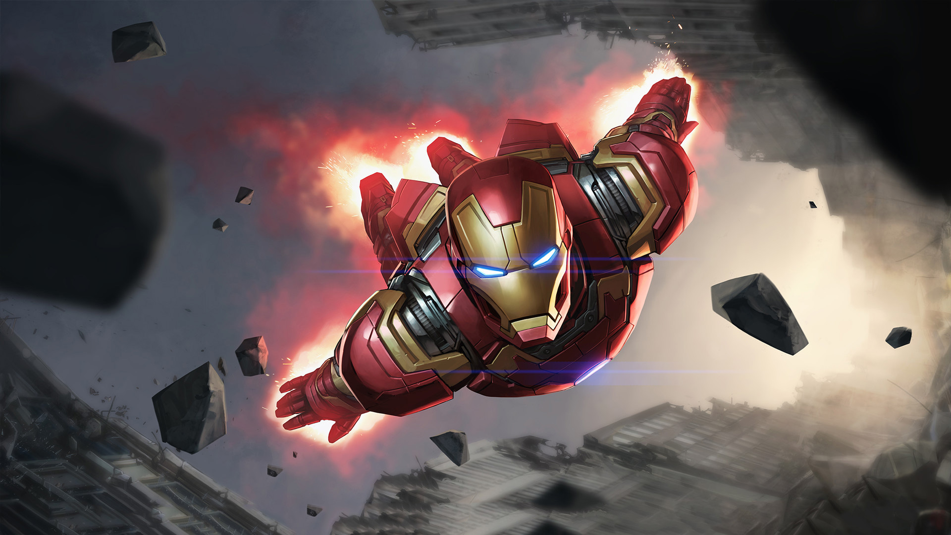 Detail Iron Man Wallpaper 3d Nomer 21