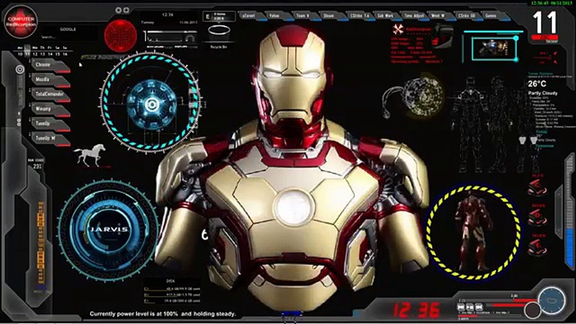 Detail Iron Man Wallpaper 3d Nomer 38