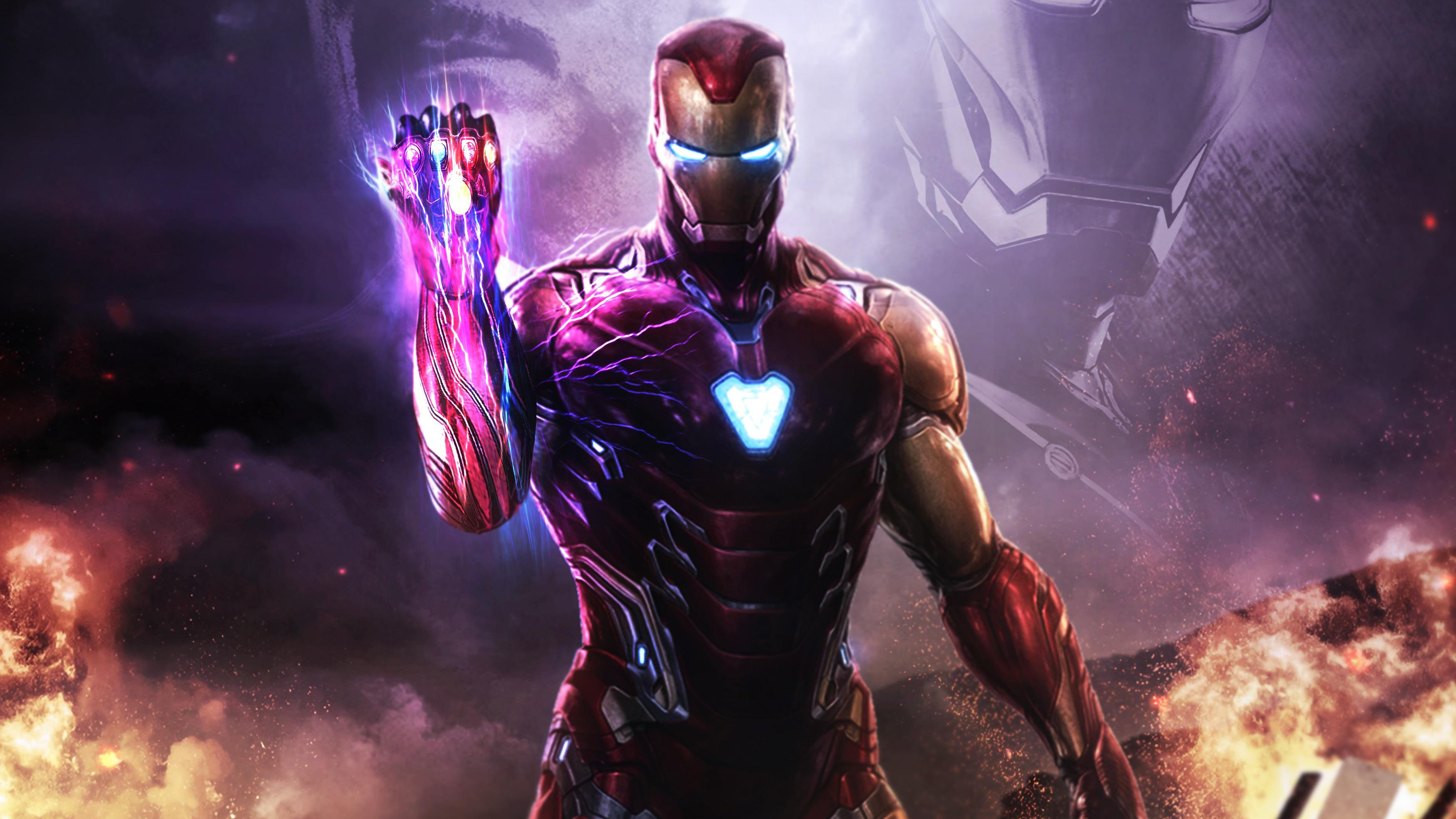 Detail Iron Man Wallpaper 4k Nomer 8