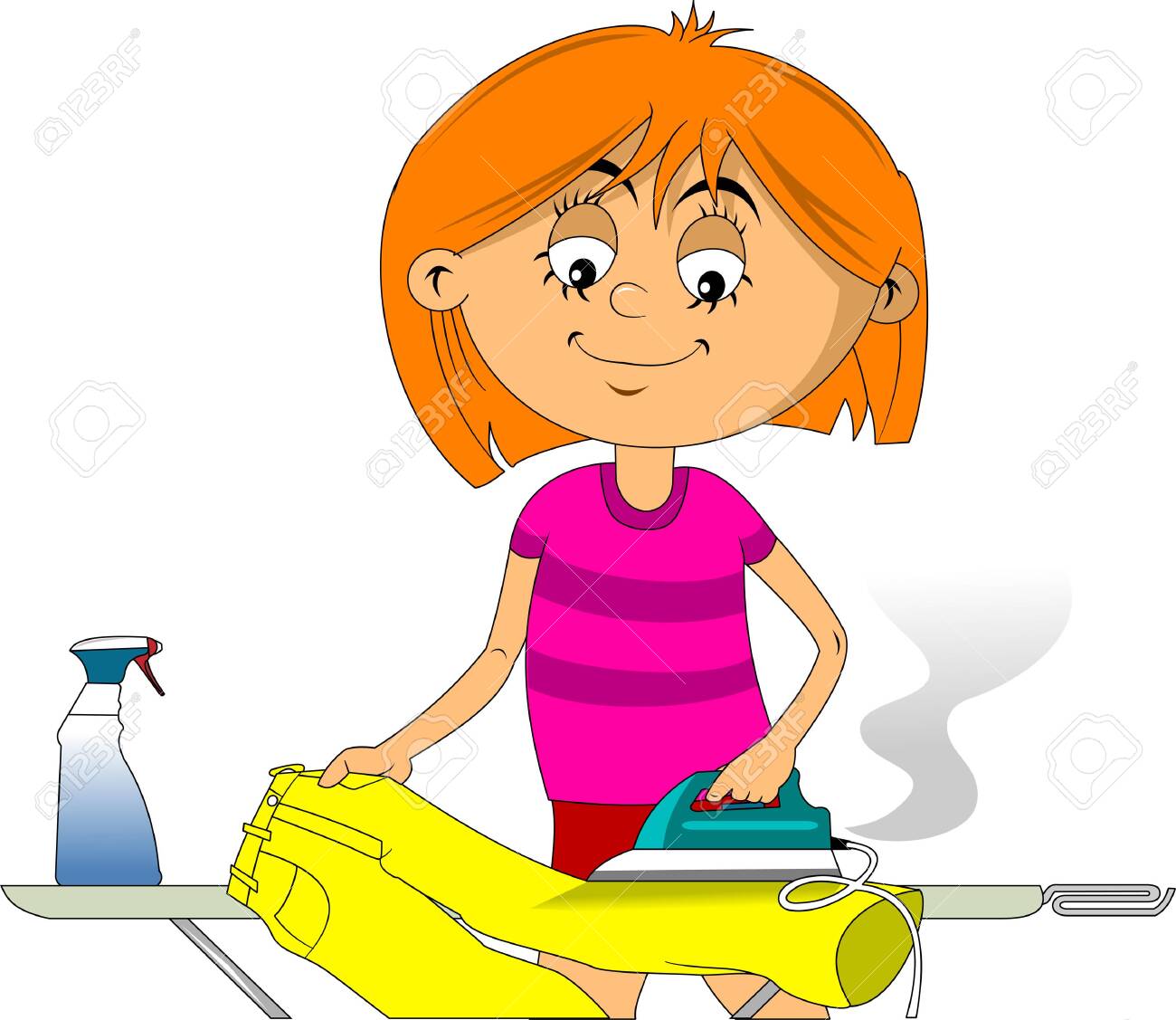 Detail Ironing Clipart Nomer 2