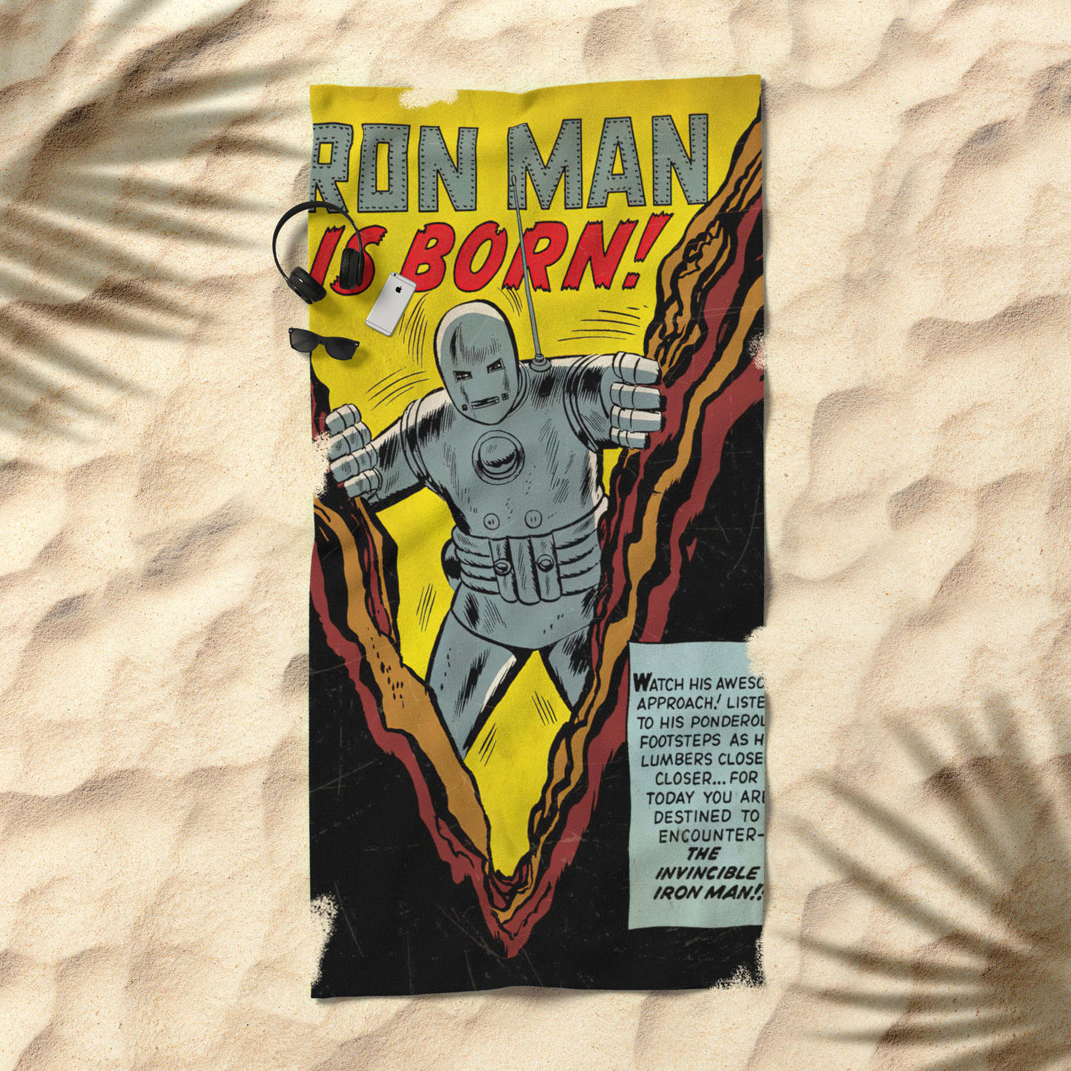 Detail Ironman Beach Towel Nomer 43