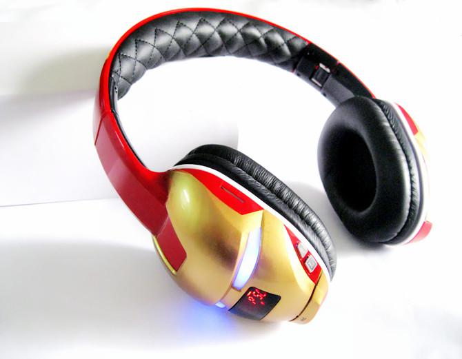 Detail Ironman Bluetooth Headphones Nomer 12