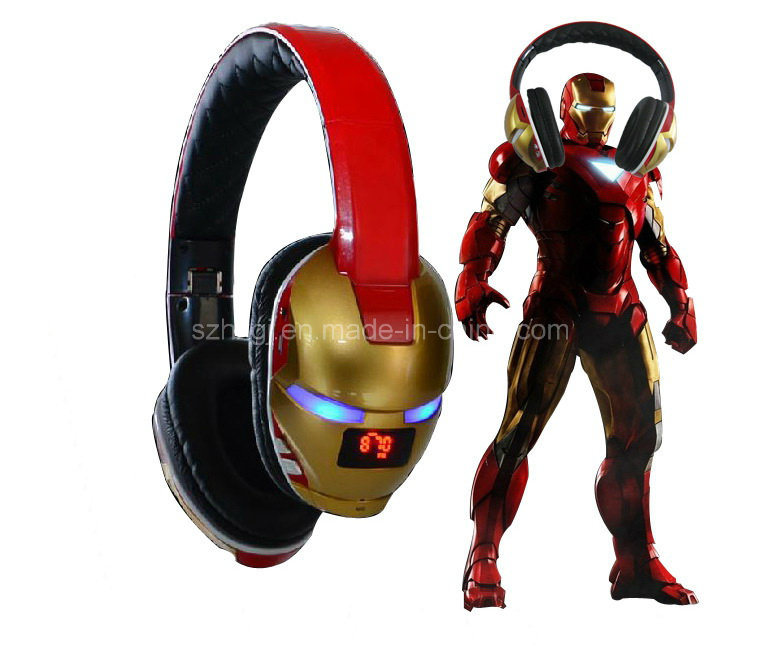 Detail Ironman Bluetooth Headphones Nomer 3