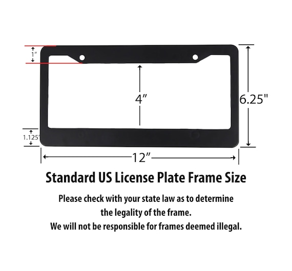 Detail Ironman License Plate Frame Nomer 23