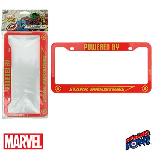 Detail Ironman License Plate Frame Nomer 39