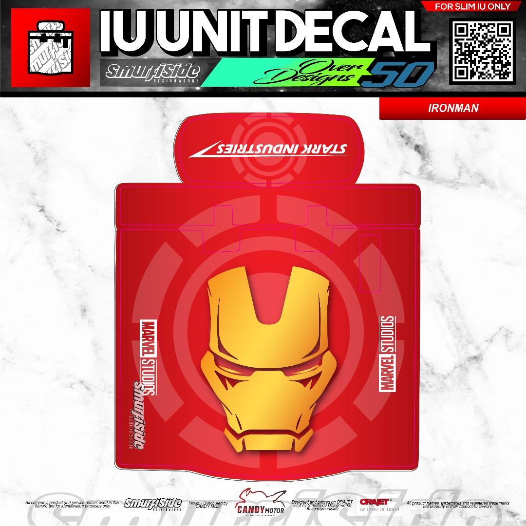 Detail Ironman License Plate Frame Nomer 41