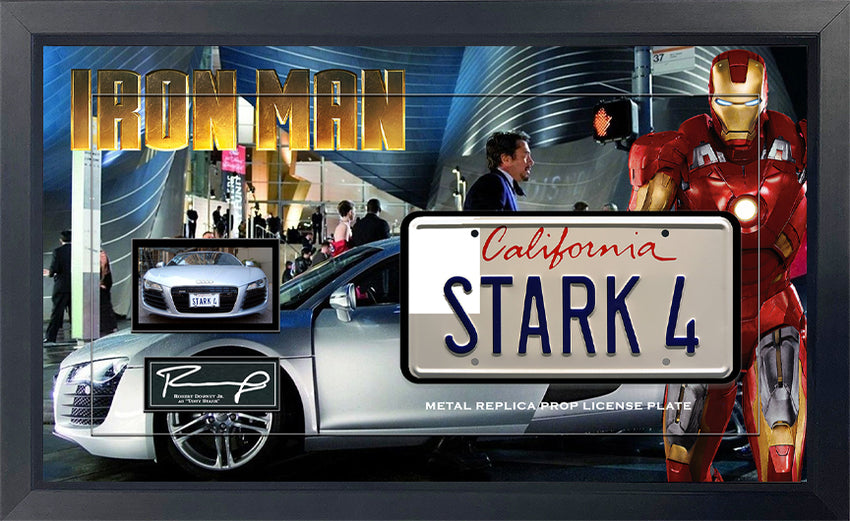 Detail Ironman License Plate Frame Nomer 57