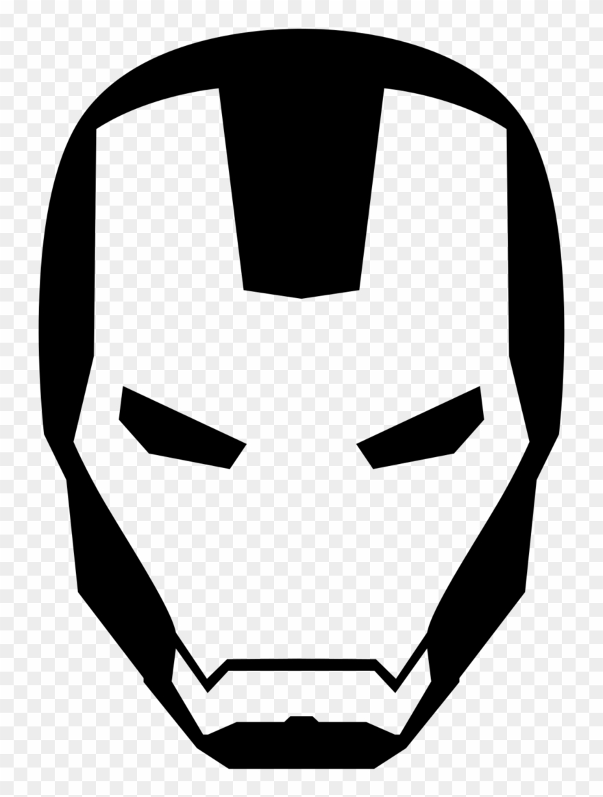 Detail Ironman Mask Clipart Nomer 19