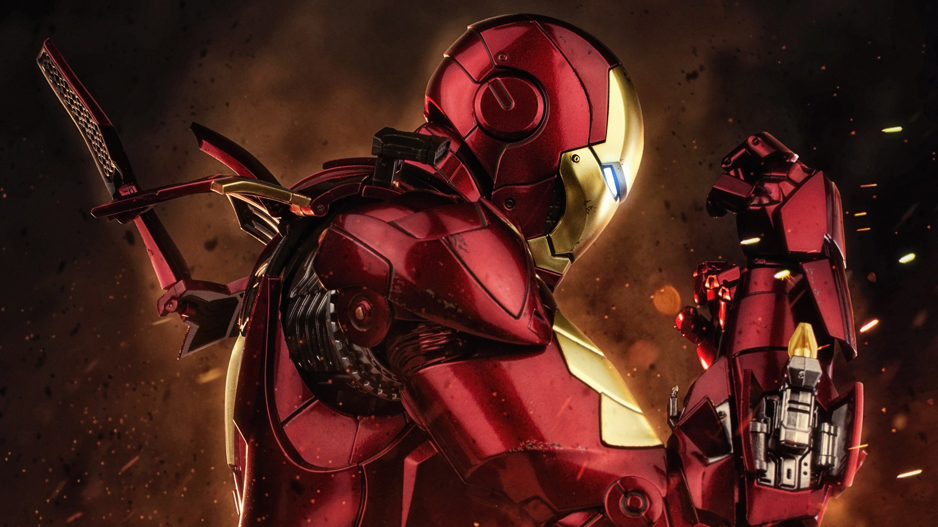 Detail Ironman Wallpaper 4k Nomer 30