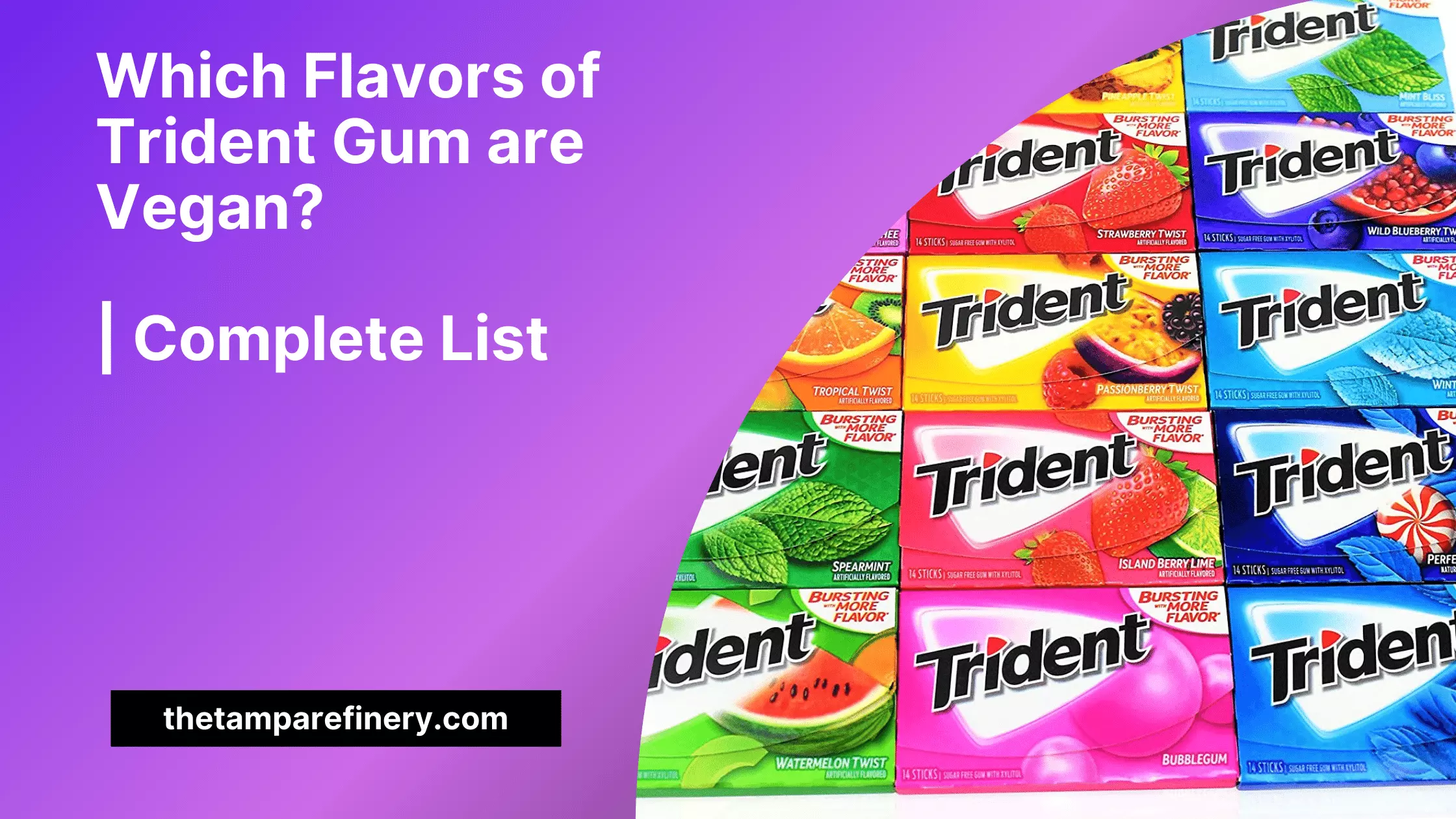 Detail Is Trident Gum Vegetarian Nomer 10