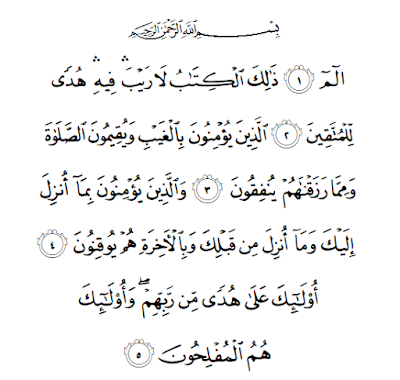 Detail Isi Kandungan Surat Al Baqarah Ayat 1 5 Nomer 8