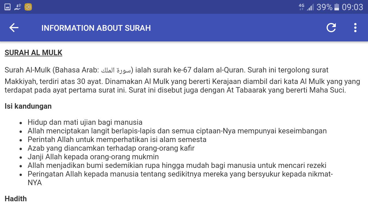 Detail Isi Kandungan Surat Al Mulk Nomer 4