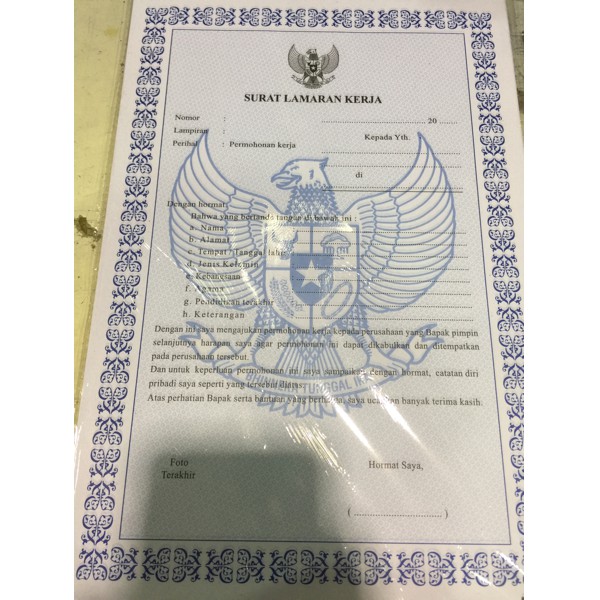 Detail Isi Surat Lamaran Kerja Nomer 52