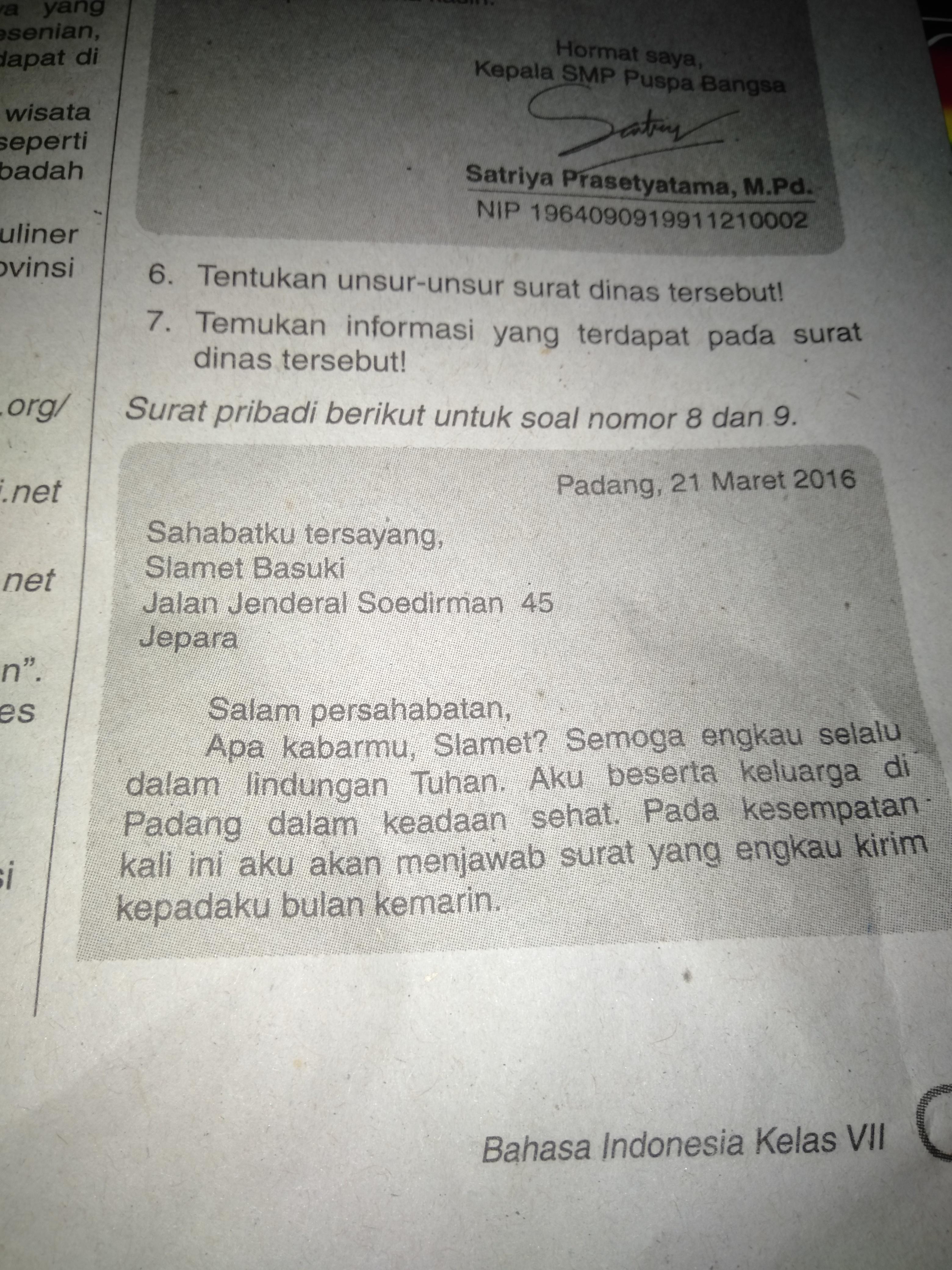 Detail Isi Surat Pribadi Nomer 13