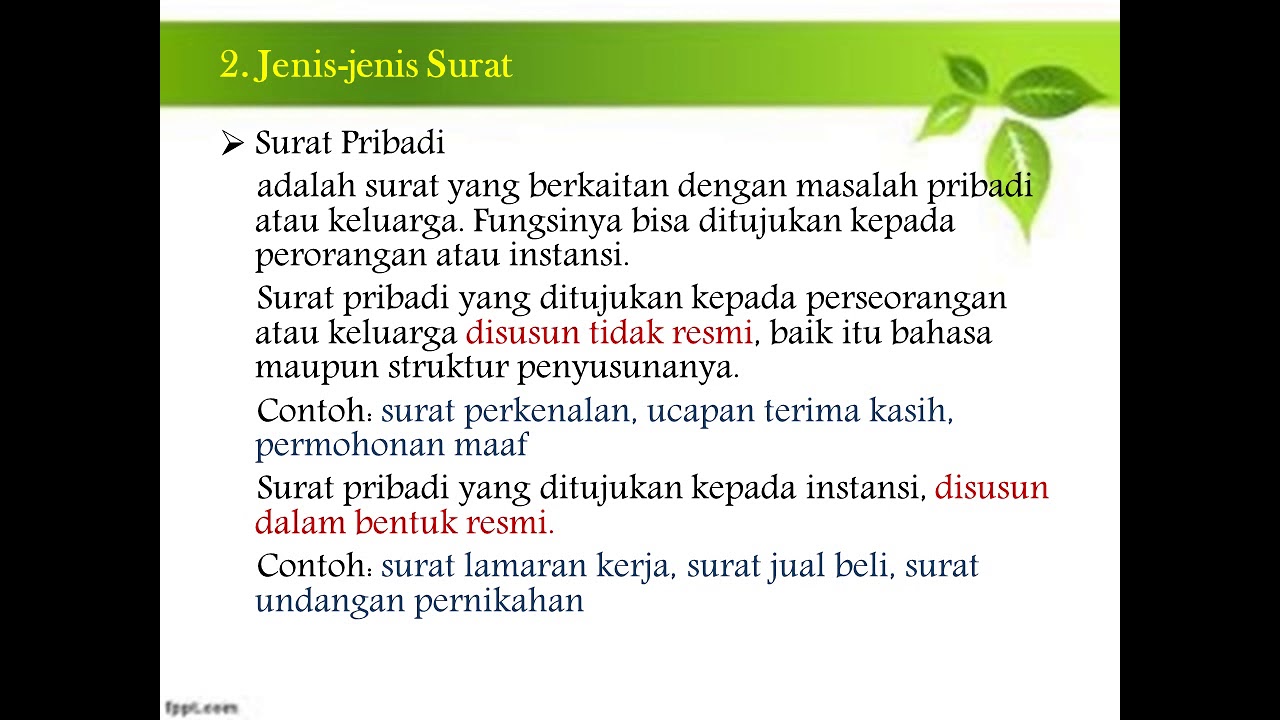 Detail Isi Surat Pribadi Nomer 22