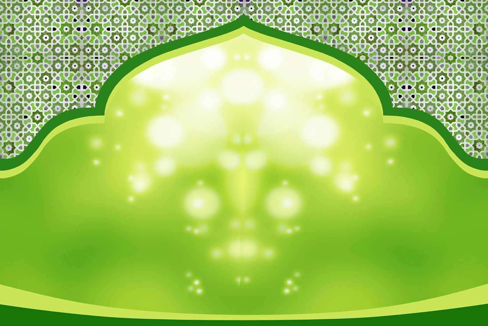 Islamic Background Hijau - KibrisPDR