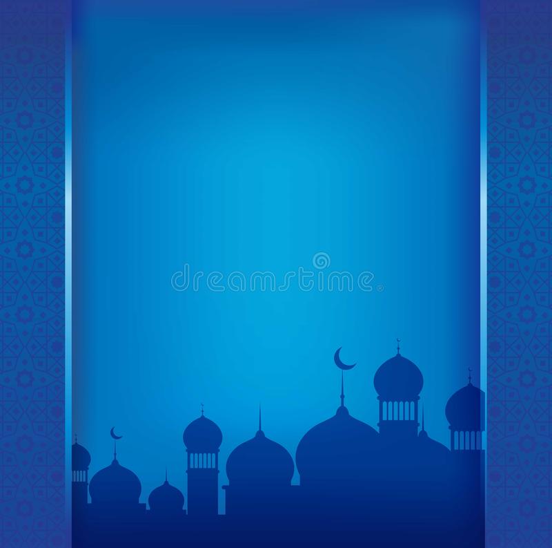 Detail Islamic Blue Wallpaper Nomer 11