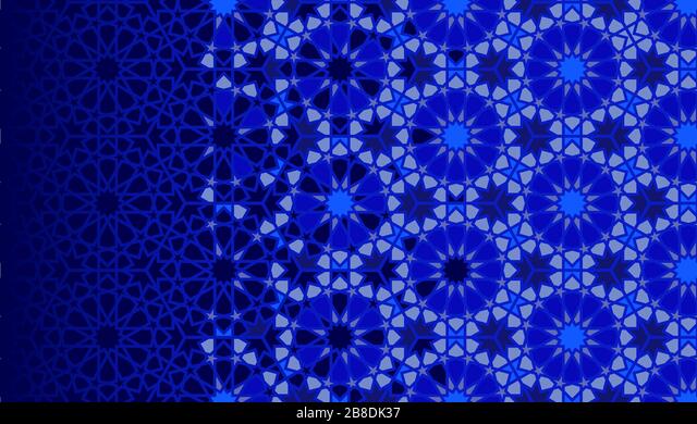 Detail Islamic Blue Wallpaper Nomer 35