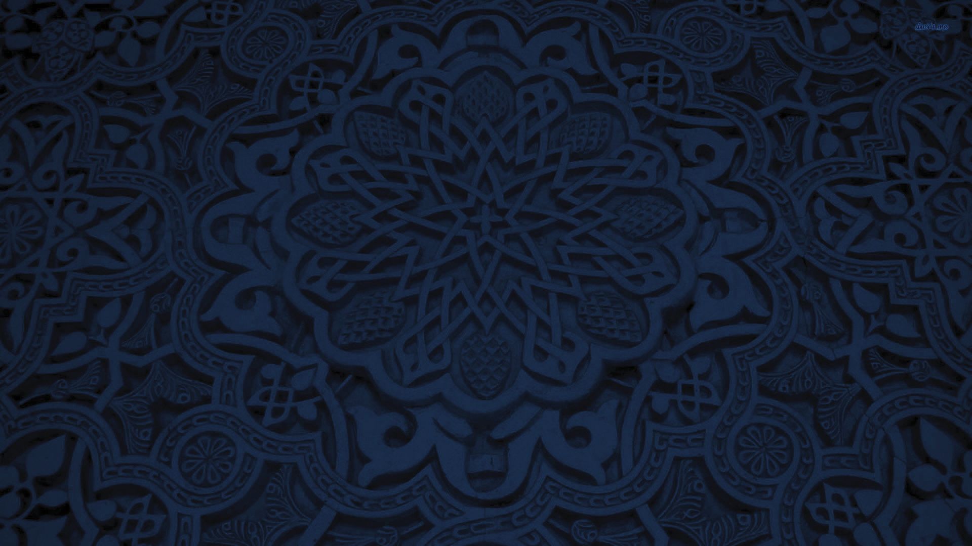 Detail Islamic Blue Wallpaper Nomer 55