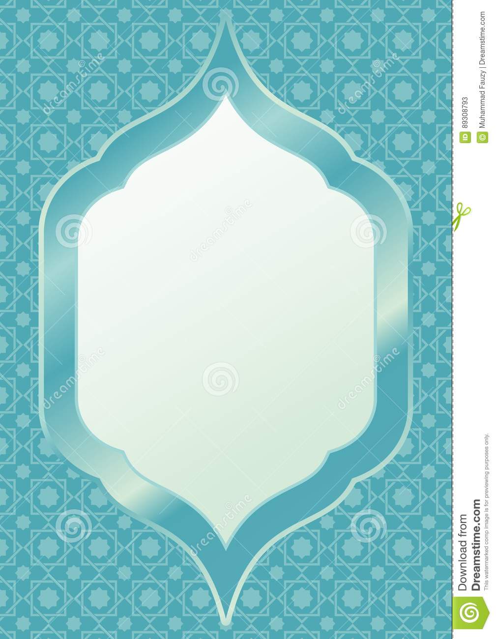 Detail Islamic Frame Vector Nomer 13