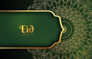 Detail Islamic Green Background Design Vector Nomer 22