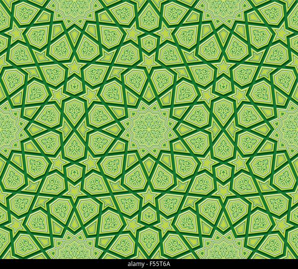 Detail Islamic Green Background Design Vector Nomer 34