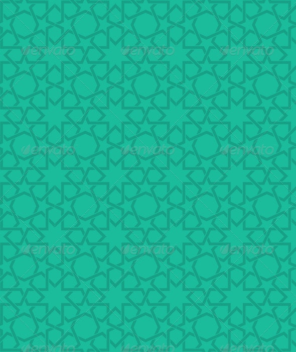 Detail Islamic Green Pattern Nomer 11