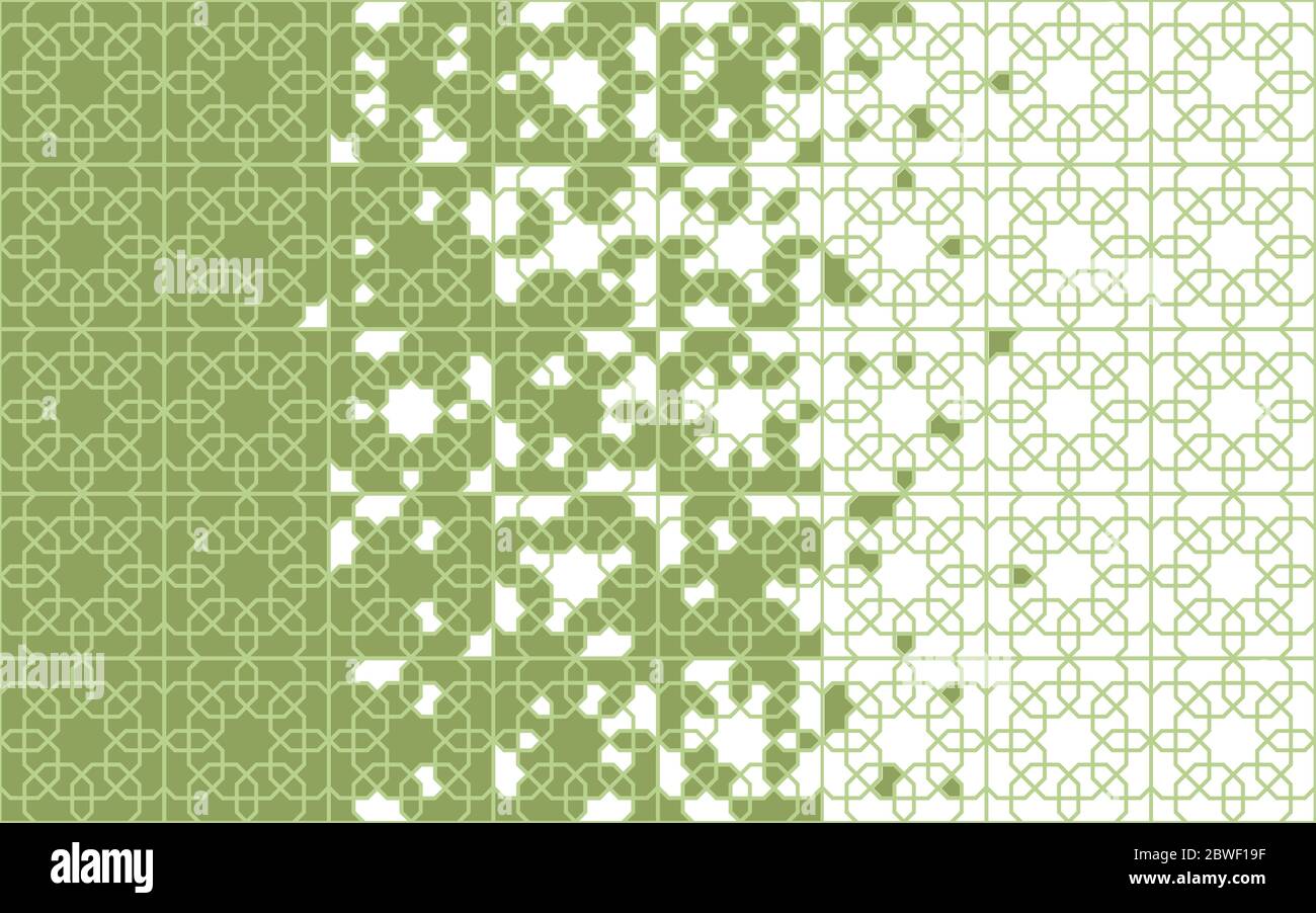 Detail Islamic Green Pattern Nomer 28