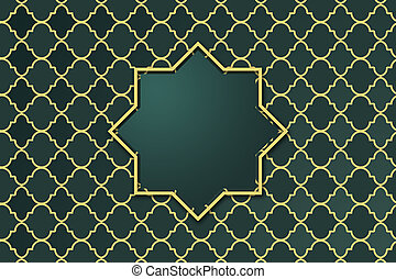 Detail Islamic Green Pattern Nomer 35