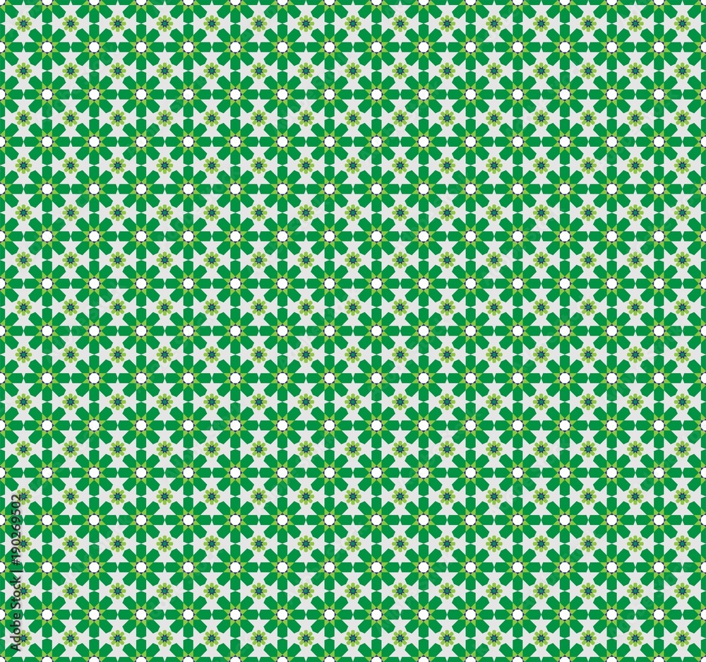 Detail Islamic Green Pattern Nomer 48
