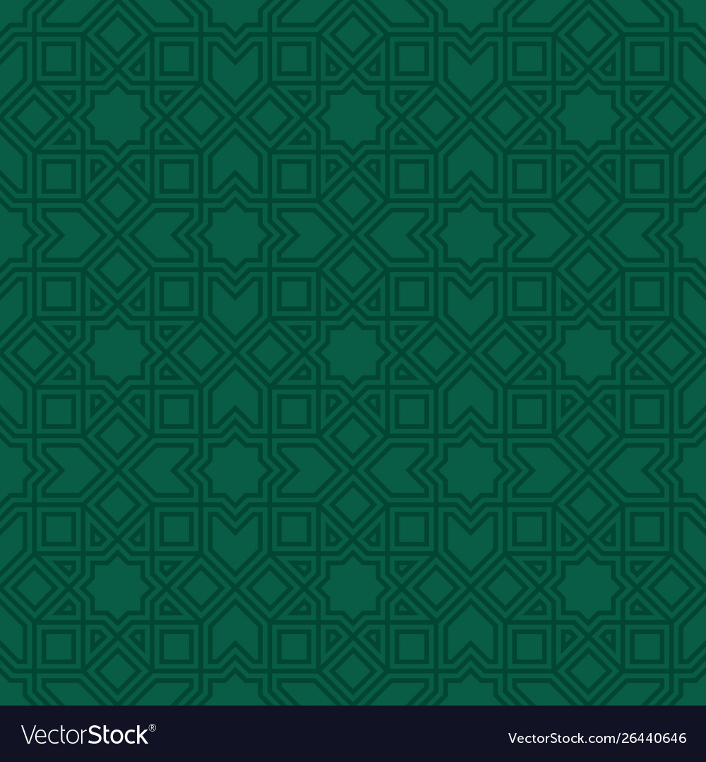 Detail Islamic Green Pattern Nomer 10