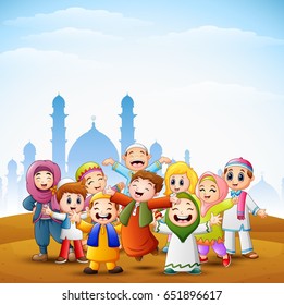 Detail Islamic Kids Background Nomer 50