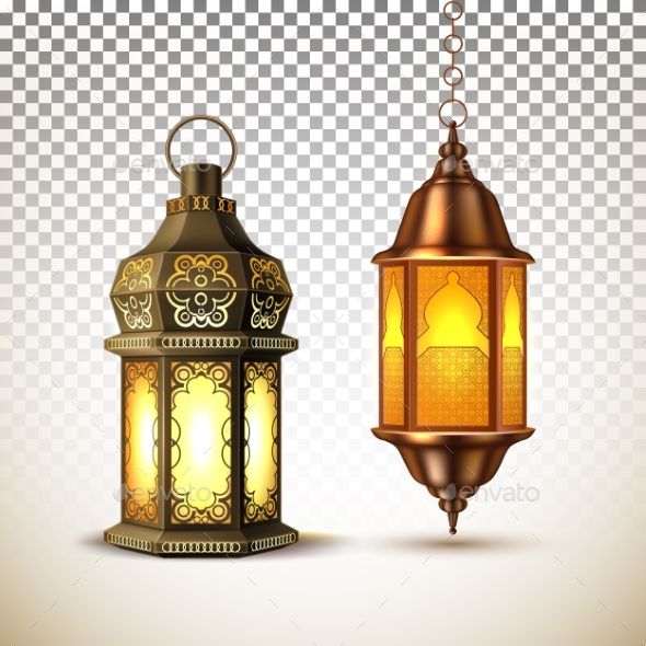 Detail Islamic Lamp Vector Png Nomer 34