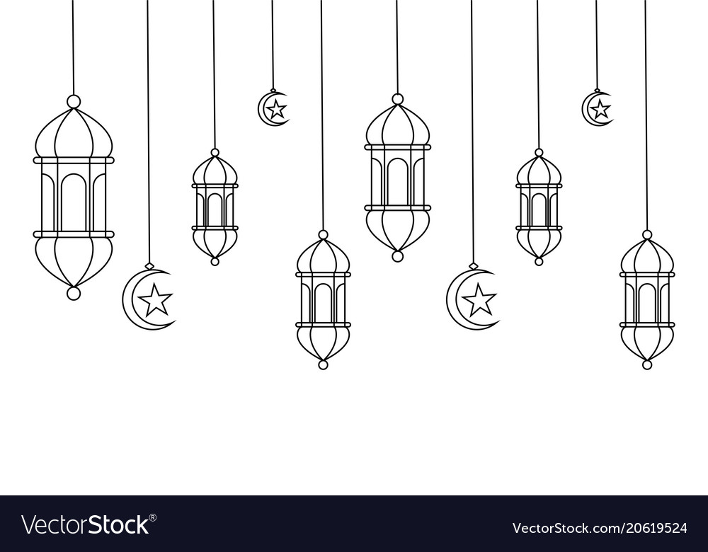 Detail Islamic Lamp Vector Png Nomer 7