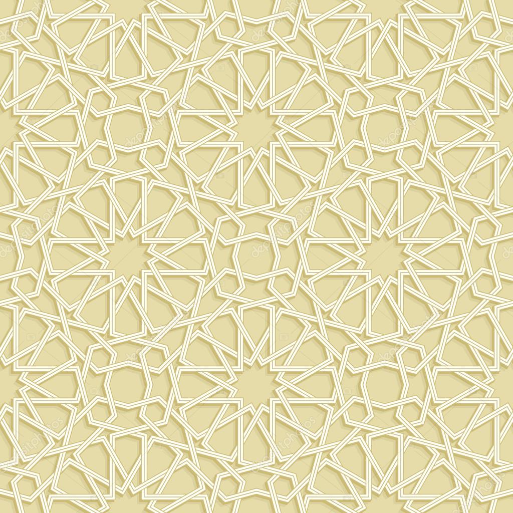 Detail Islamic Pattern Background Gold Nomer 14