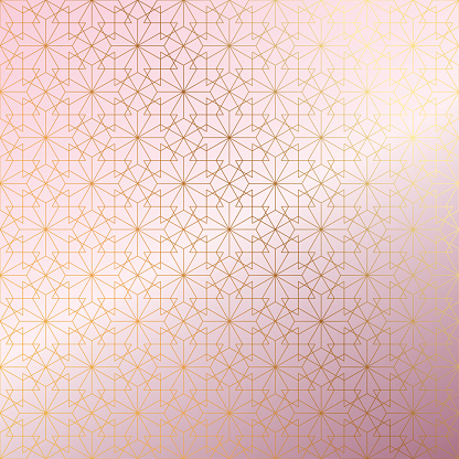 Detail Islamic Pattern Background Gold Nomer 24