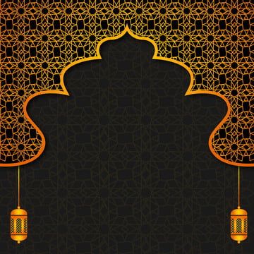Detail Islamic Pattern Background Gold Nomer 45