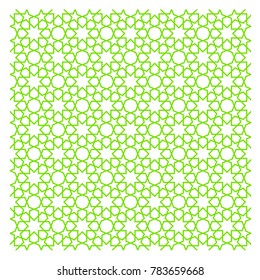 Detail Islamic Pattern Background Green Nomer 43