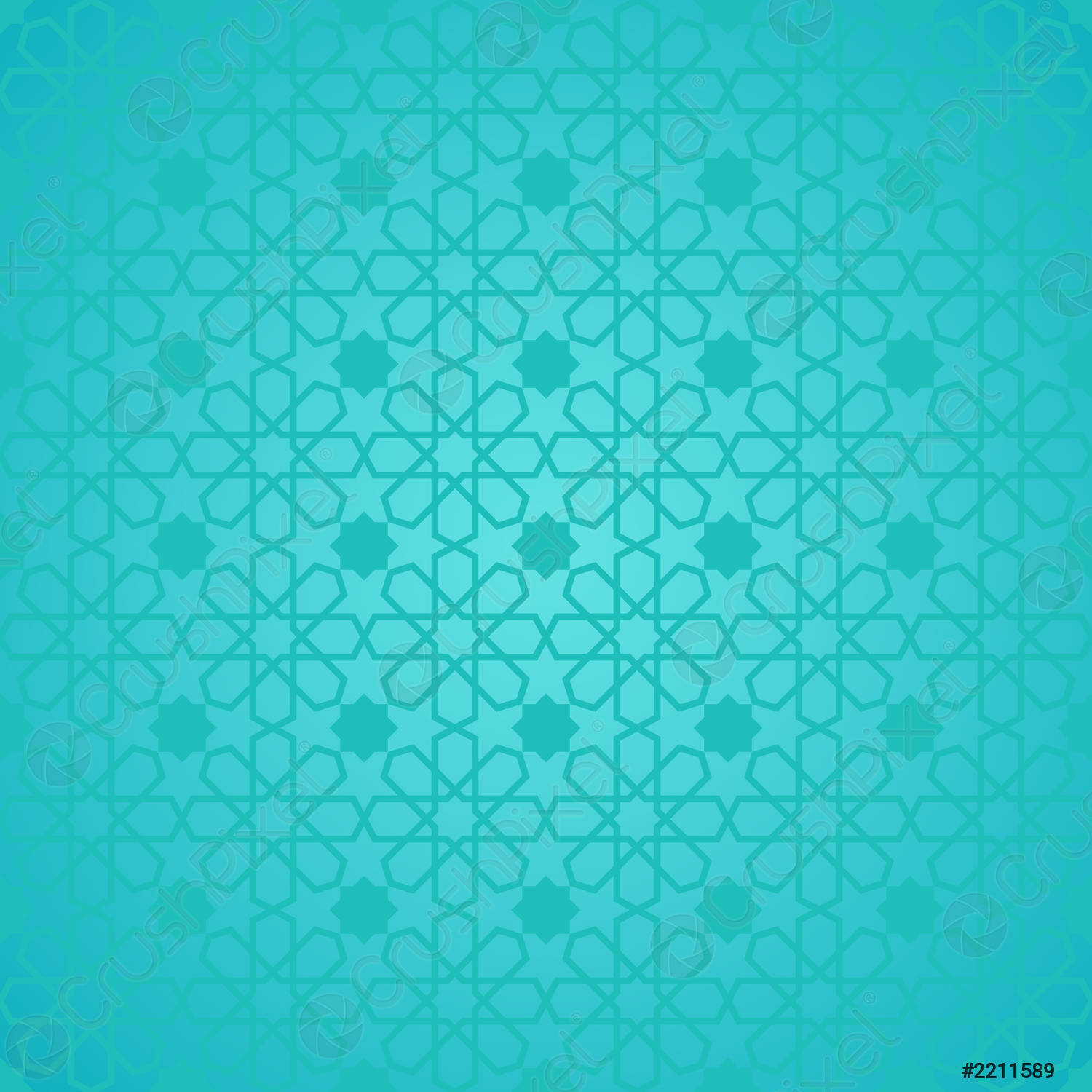 Detail Islamic Pattern Background Green Nomer 45