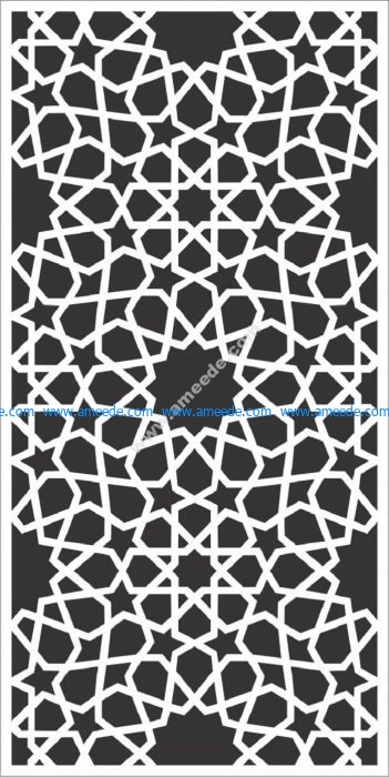 Detail Islamic Pattern Cdr Nomer 42