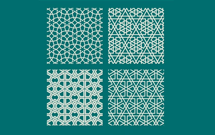 Detail Islamic Pattern Cdr Nomer 48