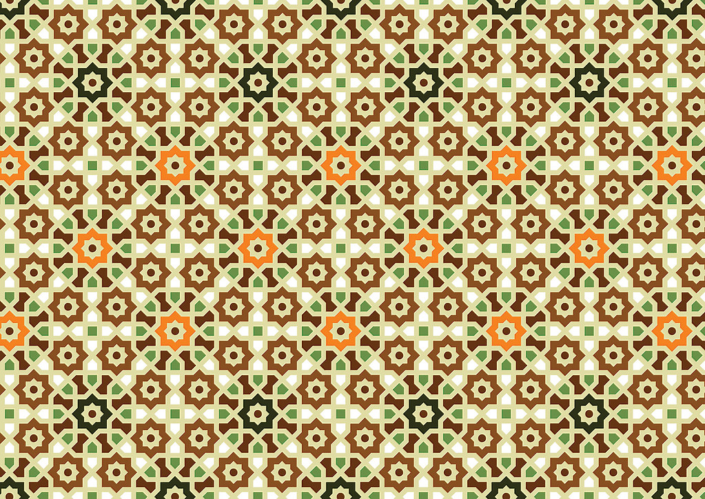 Detail Islamic Pattern Cdr Nomer 9