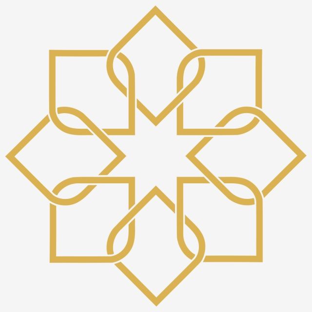 Detail Islamic Pattern Vector Transparent Nomer 11