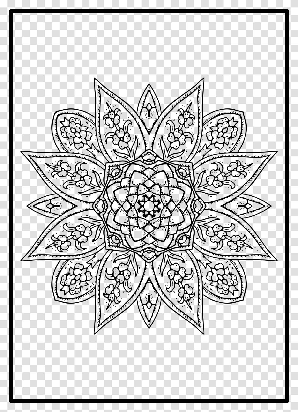 Detail Islamic Pattern Vector Transparent Nomer 33