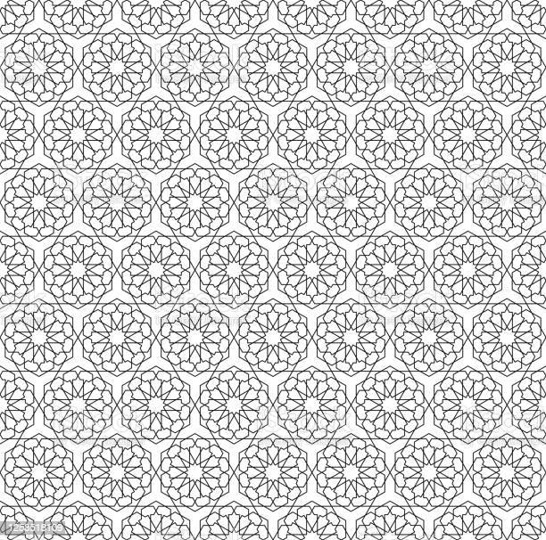 Detail Islamic Pattern Vector Transparent Nomer 48