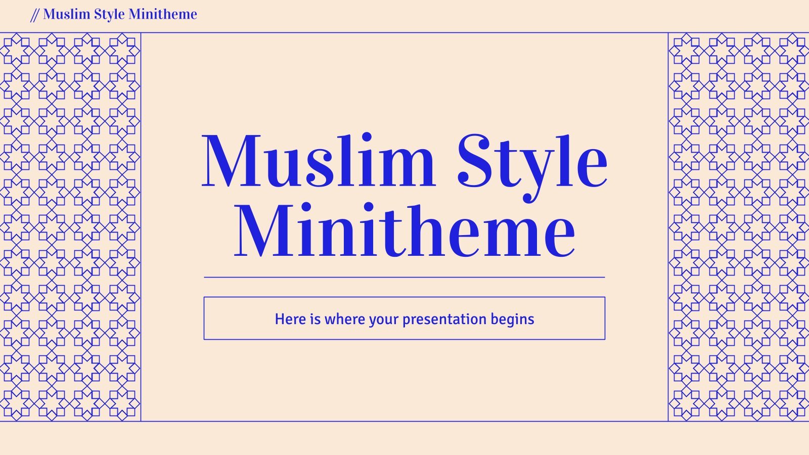 Detail Islamic Powerpoint Presentation Templates Free Download Nomer 48