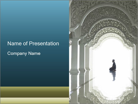 Detail Islamic Powerpoint Template Nomer 28